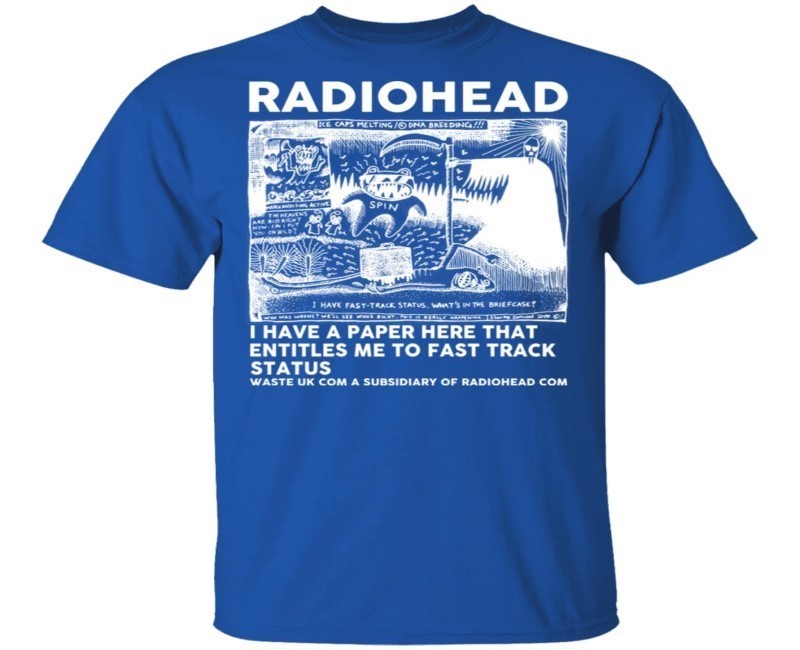 Radiohead's Vault: Discover the Latest in Official Merchandise